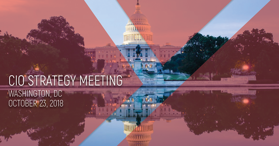 Launching the CIO Strategy Meeting Washington DC 2018
