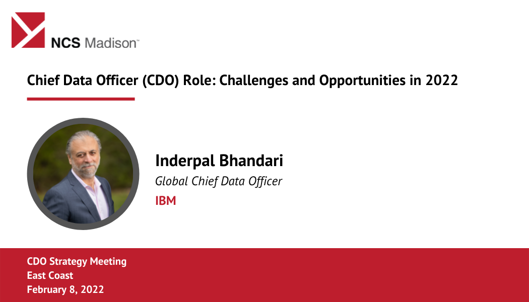 Chief Data Officer (CDO) Role: Challenges and Opportunities in 2022